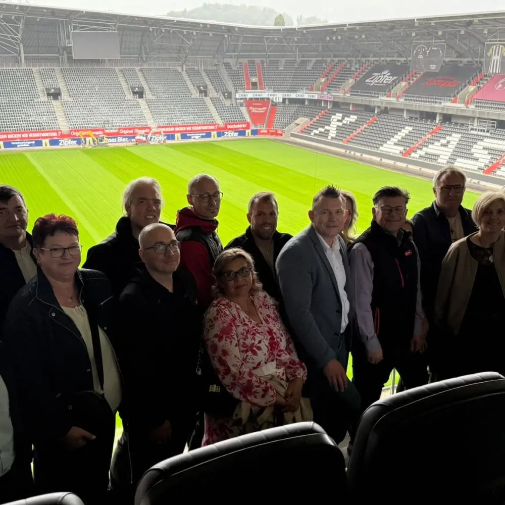 Dienstjubilare 2026 – Stadionführung im LASK-Stadion